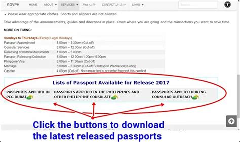 www.dubaipcg.dfa.gov.ph passport release 2024|DUBAIPCG EPASSPORT PORTAL APPOINTMENT (LINK).